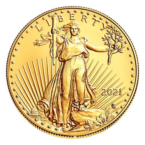 1 oz 2021 American Eagle Type 2 Gold Coin | United States Mint