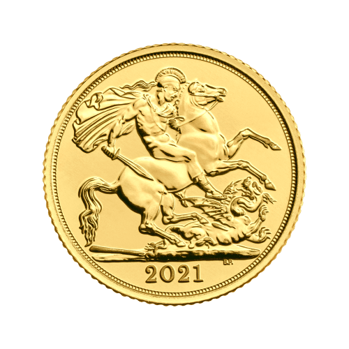 2021 1/2 Sovereign Gold Coin | The Royal Mint
