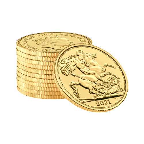 2021 1/2 Sovereign Gold Coin | The Royal Mint