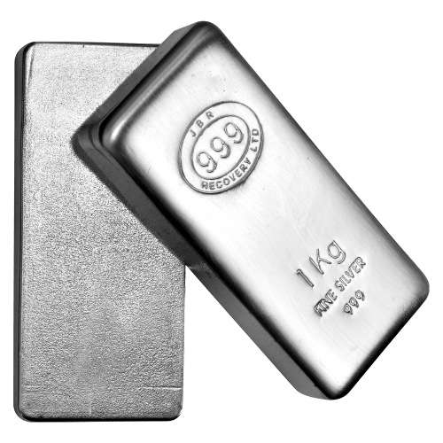 1 kilo Silver Bar | JBR | Schiff Gold