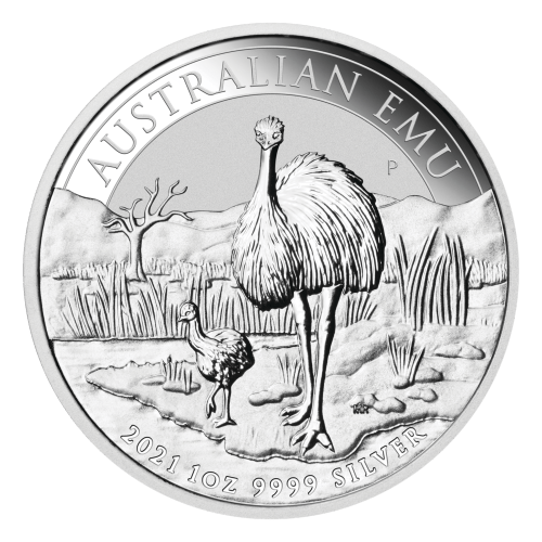 1 oz 2021 Australian Emu Silver Coin | Perth Mint
