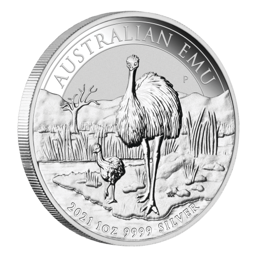 1 oz 2021 Australian Emu Silver Coin | Perth Mint