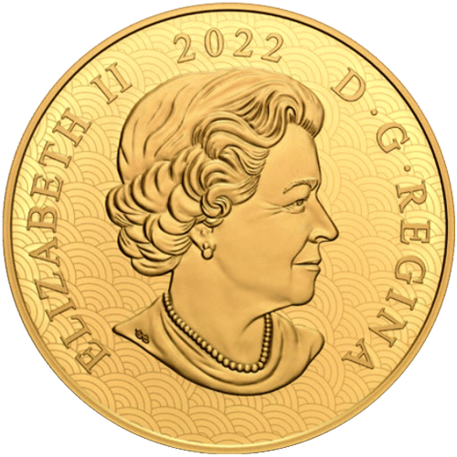 1 kilo 2022 Lunar Year of the Tiger Gold Coin | Royal Canadian
