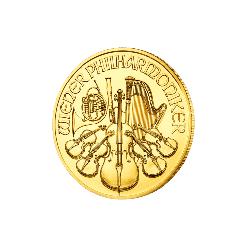 1/4 oz 2021 Austrian Philharmonic Gold Coin | Austrian Mint