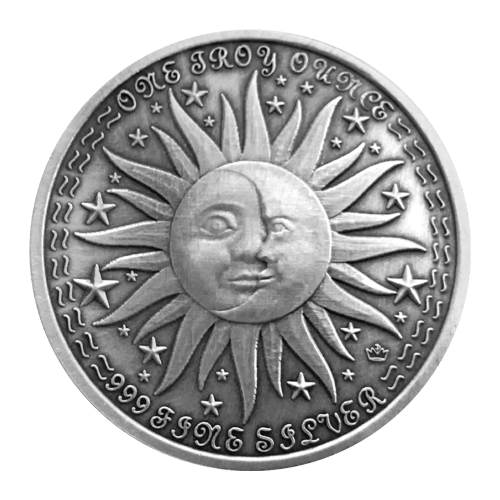 1 oz Zodiac Sign Pisces Silver Round | Monarch Precious Metals
