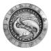 1 oz Zodiac Sign Pisces Silver Round | Monarch Precious Metals