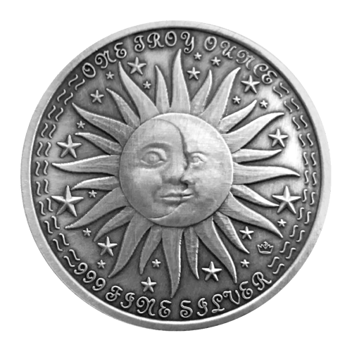 1 oz Zodiac Sign Aries Silver Round | Monarch Precious Metals