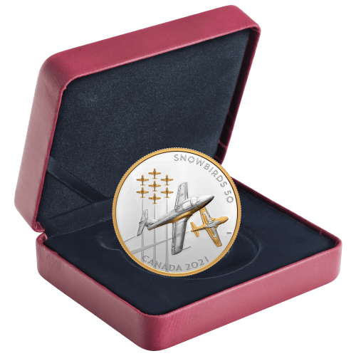 5 oz 2021 Royal Canadian Mint | The Snowbirds: A Canadian Legacy Silver Coin