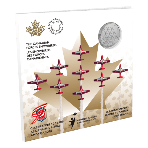 1/4 oz 2021 Royal Canadian Mint | Moments to Hold: The Snowbirds Silver Coin