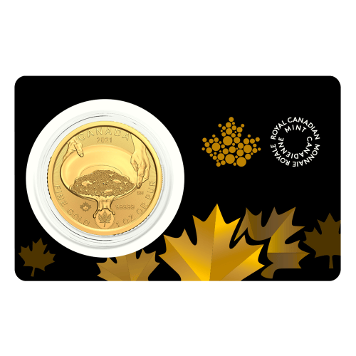 1 oz 2021 99999 Klondike Gold Rush Gold Coin | Royal Canadian Mint