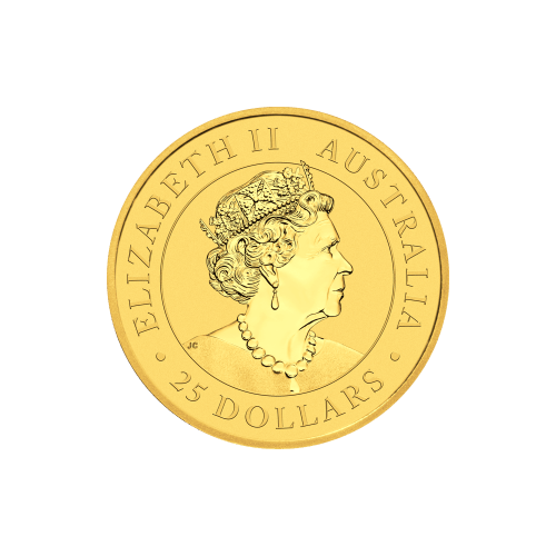 Pièce 1/4 once d'or Kangourou australien 2021 | Monnaie de Perth