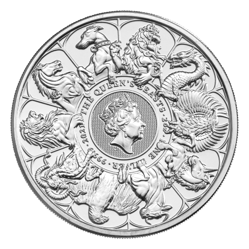 Pièce 2 onces d'argent Les Bêtes de la Reine : Complément 2021 | La Monnaie royale