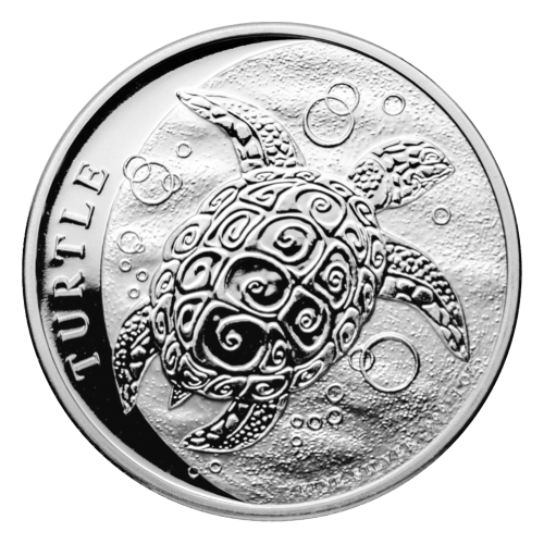 1 oz 2021 Niue Hawksbill Turtle Silver Coin | New Zealand Mint
