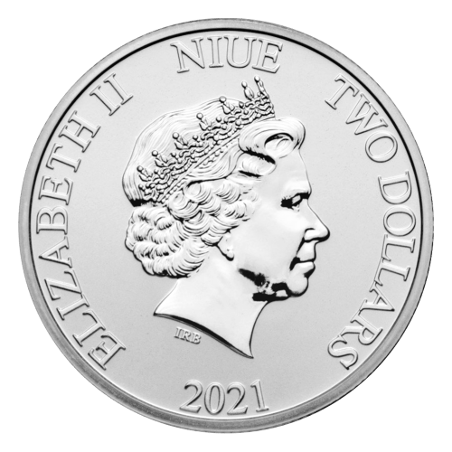 1 oz 2021 Niue Hawksbill Turtle Silver Coin | New Zealand Mint