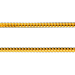 Collier en or 22 carats en maille queue de renard de 27,0 grammes