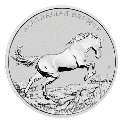 1 oz 2021 Australian Brumby Silver Coin | Perth Mint