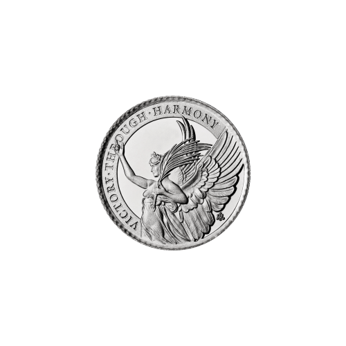 Pièce 1/10 once de platine Les Vertus de la Reine : Victoire Sainte-Hélène 2021 | La Monnaie royale