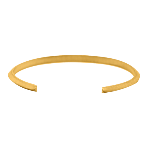Bracelet en or 24 carats Strie classique de 19,38 grammes