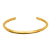 Bracelet en or 24 carats Strie classique de 19,38 grammes