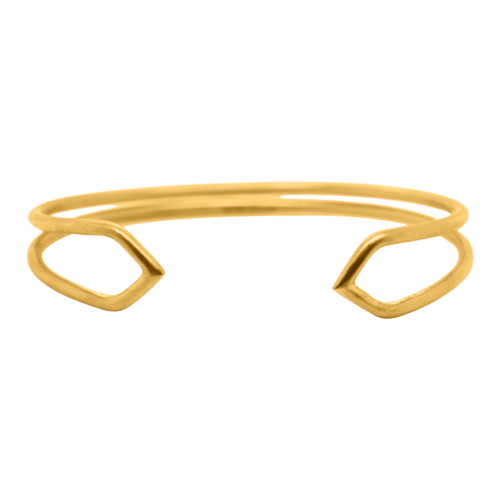 30.3 gram 24 kt Double-Banded Gold Bangle