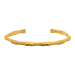 Bracelet en or 24 carats Jointure écorce de 31,54 grammes