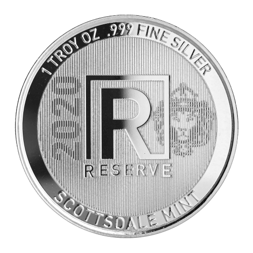 1 oz 2020 Lion RESERVE Silver Round | Scottsdale Mint | Silver