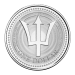1 oz 2021 Barbados Trident Silver Coin | Scottsdale Mint