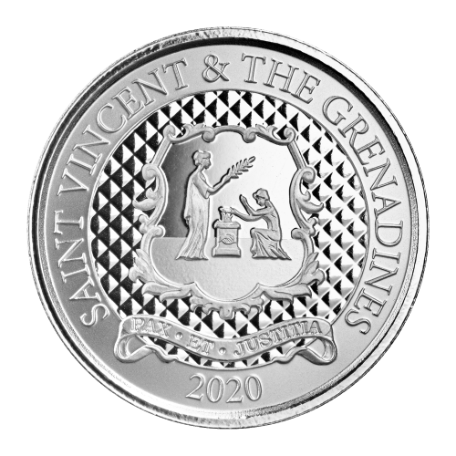1 oz 2020 EC8 St. Vincent and the Grenadines: Pax et Justitia Silver Coin | Scottsdale Mint