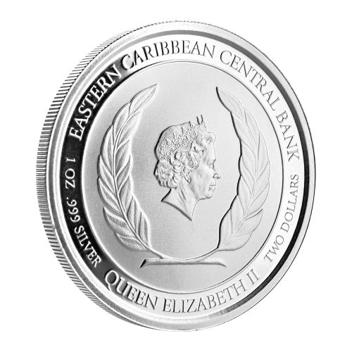 Pièce 1 once d'argent Oriole Montserrat EC8 2020 | Monnaie de Scottsdale