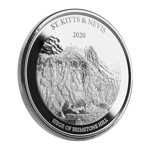 1 oz 2020 EC8 St. Kitts and Nevis Brimstone Silver Coin | Scottsdale Mint