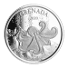1 oz 2020 EC8 Grenada Octopus Silver Coin | Scottsdale Mint