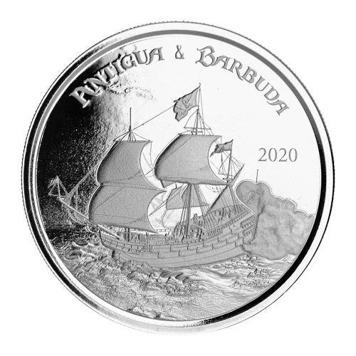 Pièce 1 once d'argent Rum Runner Antigua-et-Barbuda EC8 2020 | Monnaie de Scottsdale