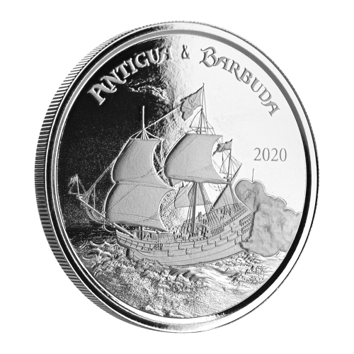 Pièce 1 once d'argent Rum Runner Antigua-et-Barbuda EC8 2020 | Monnaie de Scottsdale