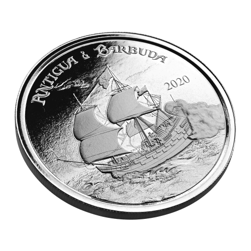 Pièce 1 once d'argent Rum Runner Antigua-et-Barbuda EC8 2020 | Monnaie de Scottsdale