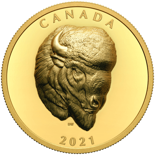 2021 Monnaie royale canadienne | Pièce d'or Bison
