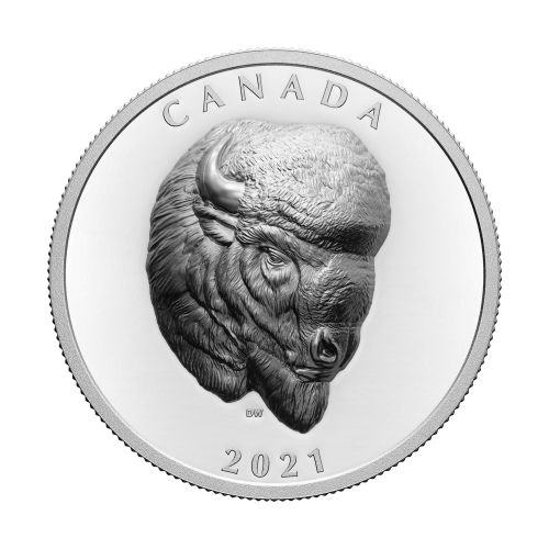 2021 Royal Canadian Mint | Bison Silver Coin