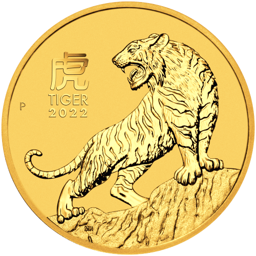 10 oz 2022 Australian Lunar Year of the Tiger Gold Coin | Perth Mint