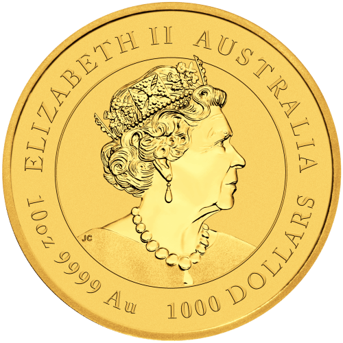 10 oz 2022 Australian Lunar Year of the Tiger Gold Coin | Perth Mint