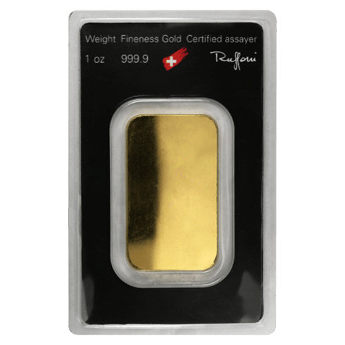 1 oz Gold Bar | Argor-Heraeus