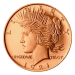 1 oz Peace Dollar Copper Round