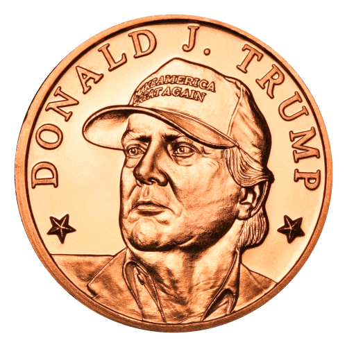 （レア！！）トランプ大統領　1オンス 銀貨　MAGA HAT レア！！）トランプ大統領 1オンス 銀貨 MAGA HAT