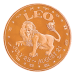 1 oz Leo Copper Round