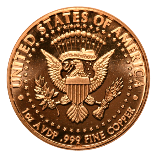1 oz Trump's Wall Copper Round