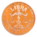 1 oz Libra Copper Round
