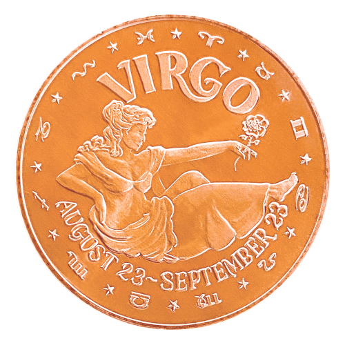 1 oz Virgo Copper Round