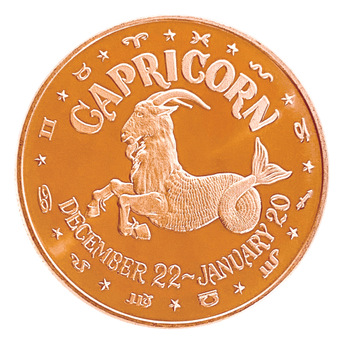 1 oz Capricorn Copper Round