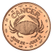 1 oz Cancer Copper Round