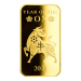 Lingot 1 once d'or Lunaire Année du Bœuf | Monnaie de Scottsdale