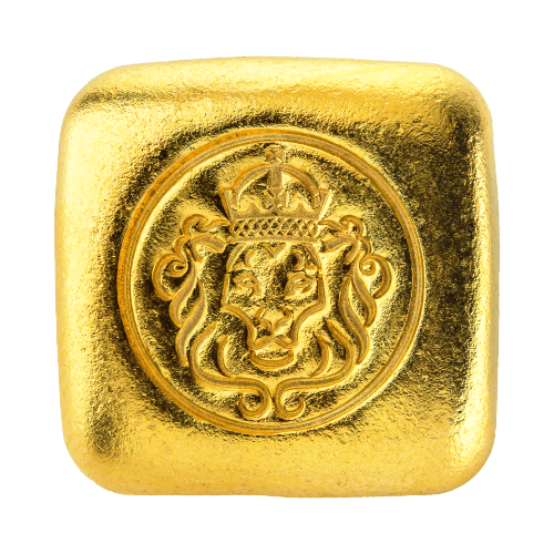 Lingot 1 once d'or coulé Lion Scottsdale | Monnaie de Scottsdale