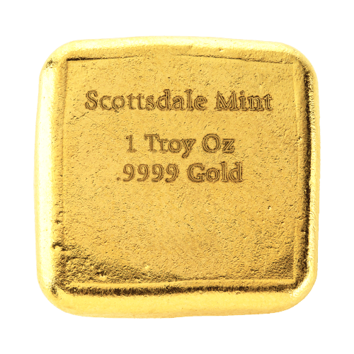 Lingot 1 once d'or coulé Lion Scottsdale | Monnaie de Scottsdale
